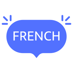 bubble with French in it